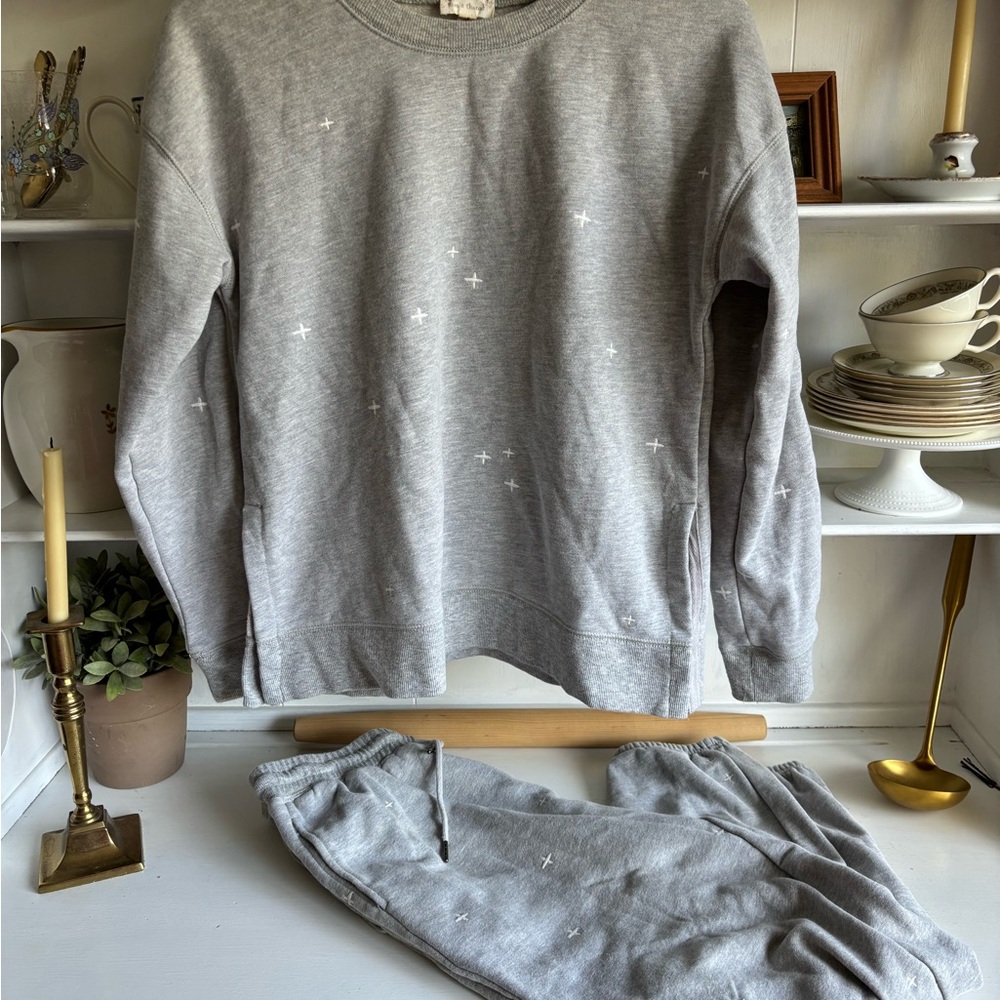 Hem & Thread Light Gray Lounge Set